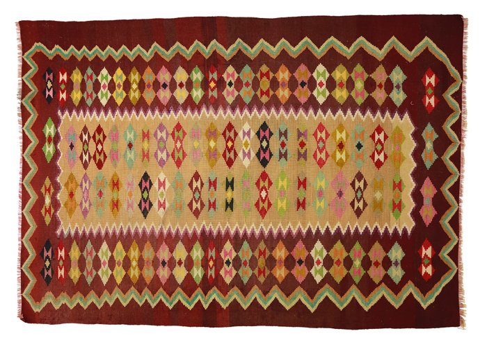 Usak - 凯利姆平织地毯 - 260 cm - 177 cm