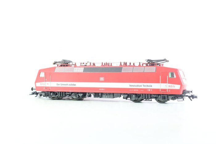 Preview of the first image of Märklin H0 - 3754 - Electric locomotive - BR 120 AEG 'Der Umwelt Zuliebe' - DB.