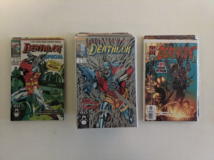 Preview of the first image of Deathlok - Special 1-4 (complete), Deathlok vol. 2 1-34 + A1 & A2 (complete), Deathlok vol. 3 1-5 -.