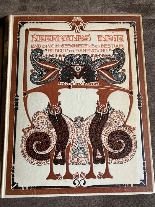 Image 3 of H. Colijn - Neerlands Indië Land en Volk Geschiedenis en bestuur bedrijf en Samenleving - 1913