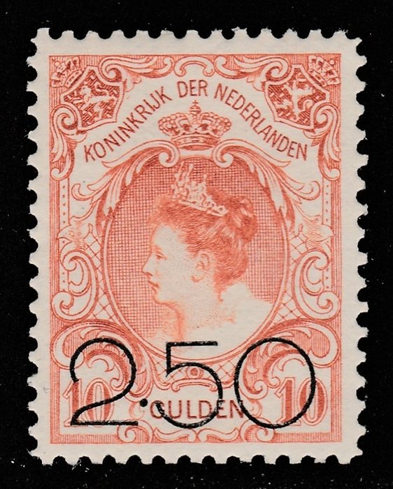 Preview of the first image of Netherlands 1920 - Clearance issue - NVPH 104.