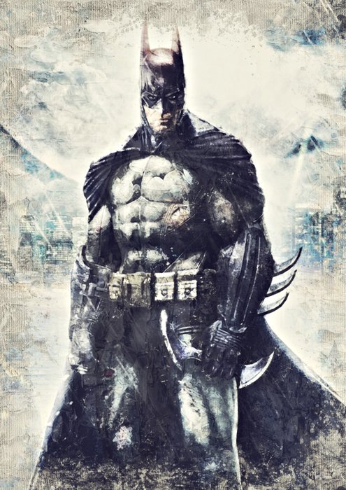 Preview of the first image of Batman - Oil limited edition 1/5 - First edition.