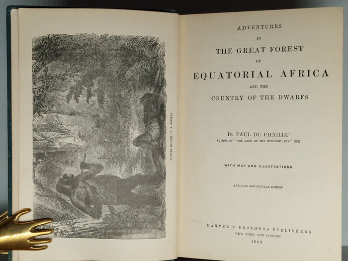 Image 3 of Paul Belloni du Chaillu - Adventures in the Great Forest of Equatorial Africa and the Country of th