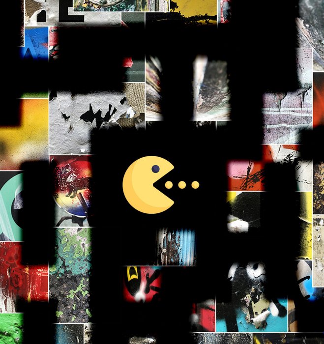 Image 2 of David Law - Crypto Pacman / Street Art