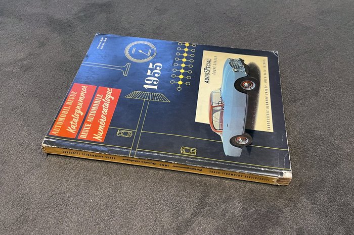 Image 2 of Brochures/catalogues - AUTOMOBIL REVUE CATALOGUE 1955 - AC, Alfa Romeo, Aston Martin, Bentley, BMW,
