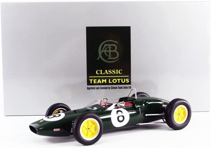 Preview of the first image of Tecnomodel Mythos - 1:18 - Lotus 21 F1 #8 3rd Place French GP 1961 - Limited Edition of 210 pcs. (I.