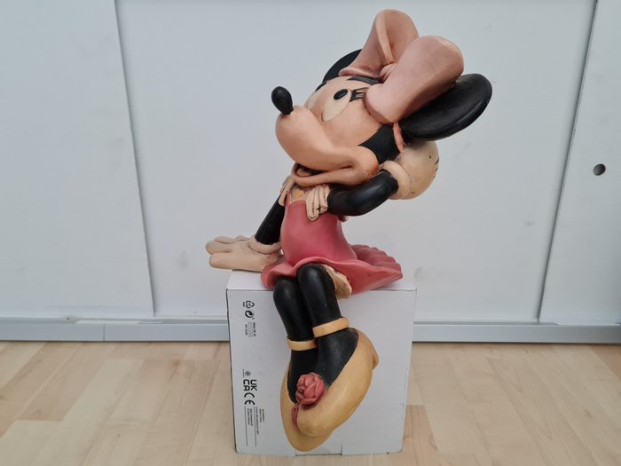 Image 3 of Disney - Minnie Mouse sitting - figure - 46 cm (ca. 1980)