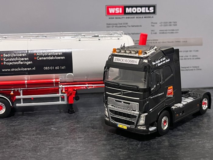 Image 2 of WSI - 1:50 - Wsi Volvo FH4 globetrotter 4x2 bulk trailer Tipper 3 Axle - Starck Floors
