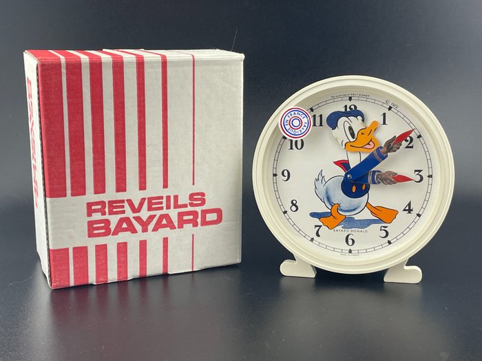 Preview of the first image of Disney / Bayard - Animated Alarm Clock - Donald Duck - (1972).