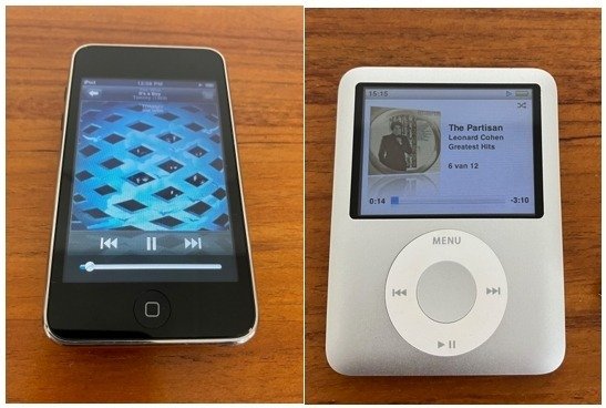 Apple - iPod Touch 2nd gen 8 Gb / iPod Nano 3th gen 4 Gb - Catawiki