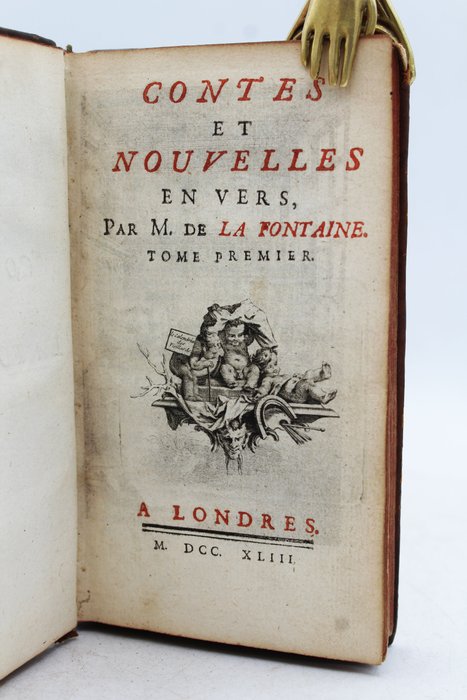 Image 3 of M. de La Fontaine - Contes et Nouvelles - 1743