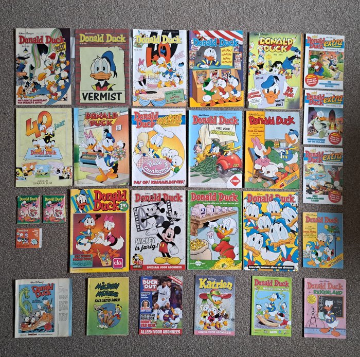 Preview of the first image of Donald Duck - 38 Zeldzame Donald Duck reclame-uitgaven - Softcover - First edition - (1980/2015).