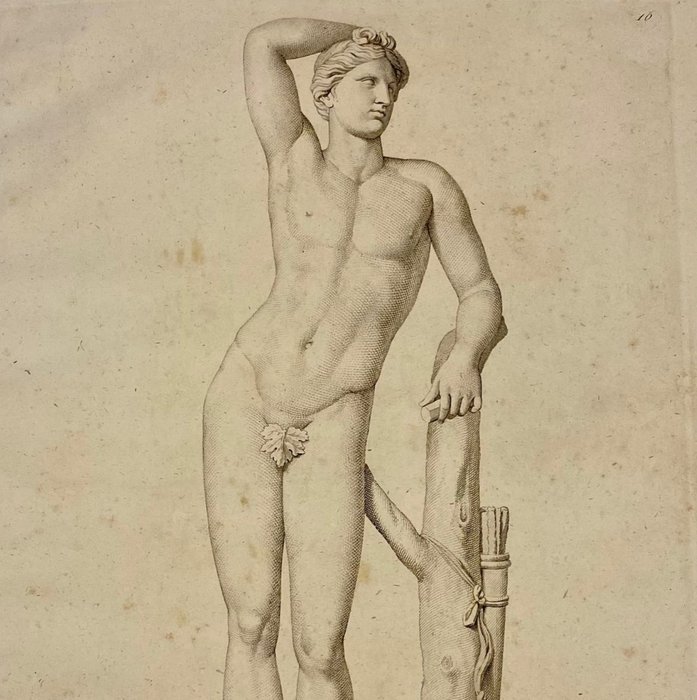 Preview of the first image of Giovanni Volpato (1735-1803), Raffaello Morghen (1768-1833) - "L'Appollon de Face".