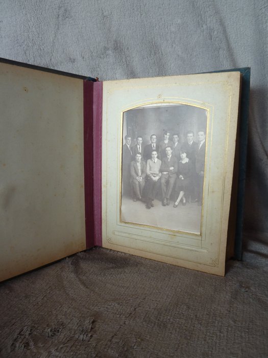 Image 3 of 19th century photo album - Leather, paper, cardboard - XIX th