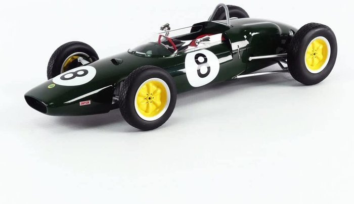 Image 2 of Tecnomodel Mythos - 1:18 - Lotus 21 F1 #8 3rd Place French GP 1961 - Limited Edition of 210 pcs. (I