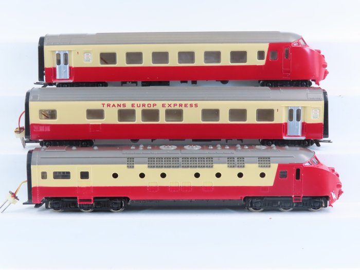 Image 2 of Märklin H0 - 3071 - Train unit - 3-piece train set TEE RAm/DE IV 'Edelweiss' - NS, SBB