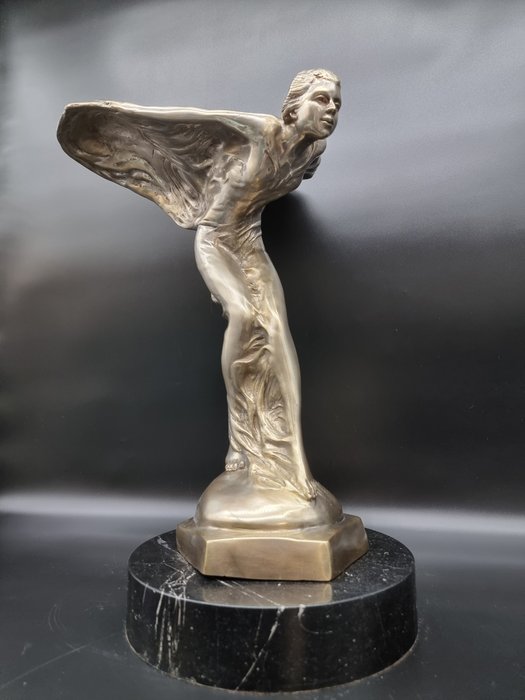 Image 3 of Decorative object - XXL Bronze Rolls Royce -Spirit of Ecstasy- 50cm x 10Kg - Rolls-Royce