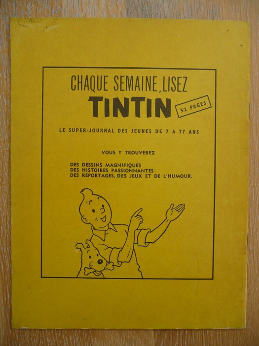 Image 3 of Collection Histoire du Journal de Tintin T1 + T2 + T4 + T5 - 4x B - First edition - (1964/1966)