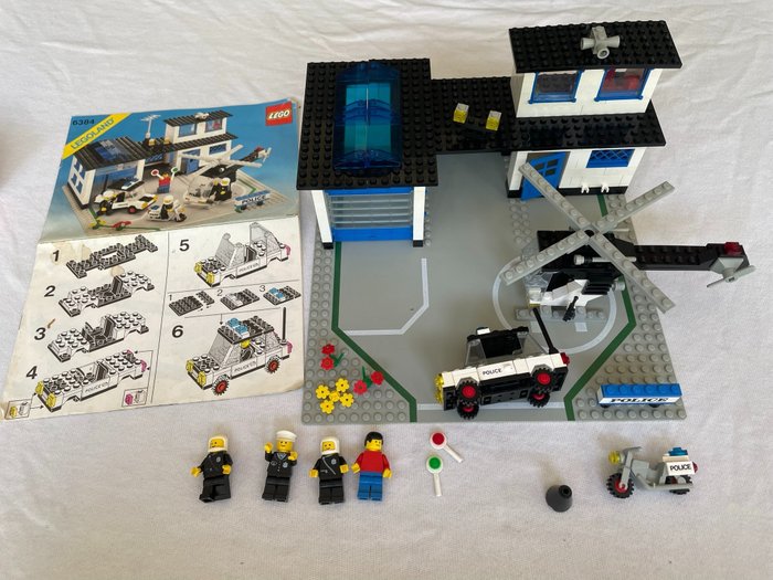 velfærd regulere polet LEGO - Legoland - 6384 - - Police Station - 1980-1989 - Catawiki