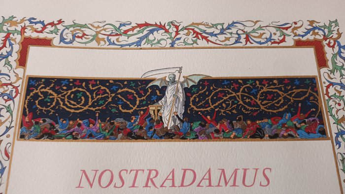 Preview of the first image of Nostradamus / Jean Gradassi - Nostradamus. Les merveilleuses centuries et prophéties [ex. 37/81] -.