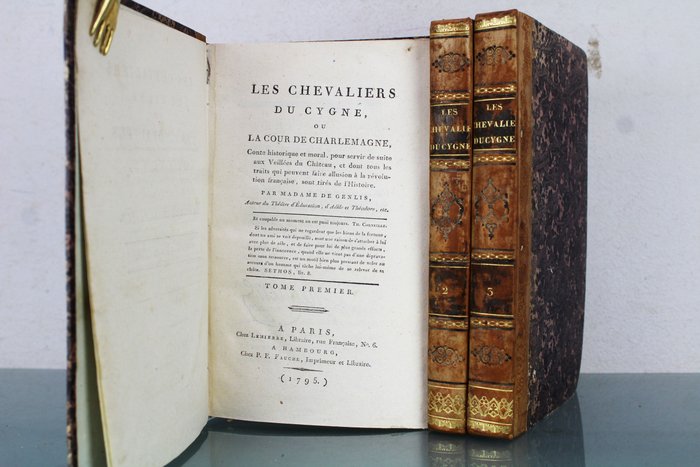 Preview of the first image of Madame de Genlis - Les Chevaliers du Cygne uu La Cour de Charlemagne - 1795.