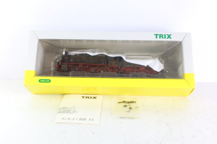 Image 3 of Trix H0 - 22528 - Steam locomotive with tender - G8.1 - KPEV