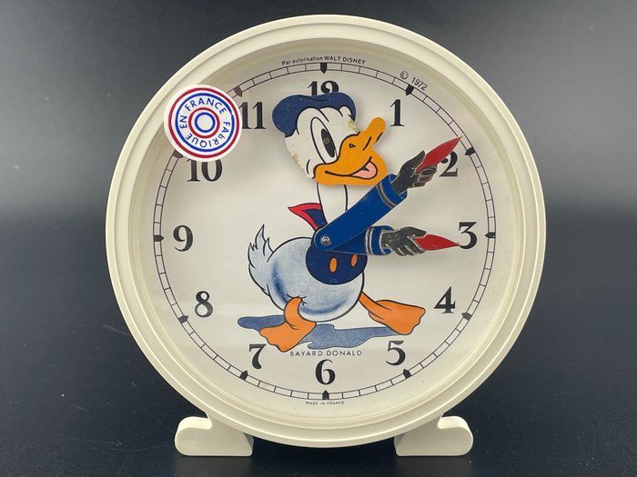 Image 3 of Disney / Bayard - Animated Alarm Clock - Donald Duck - (1972)