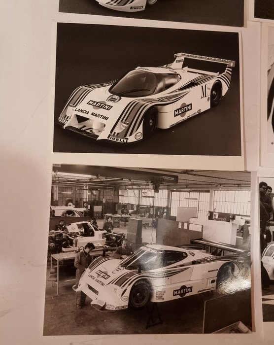 Image 2 of Photograph - 9 foto Lancia per il campionato Sport e Prototipi - Lancia - 1980-1990