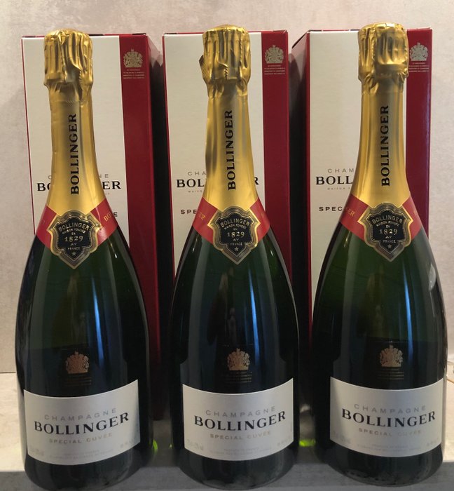 Bollinger - Special Cuvée - Șampanie Brut - 3 Sticle (0.75L)