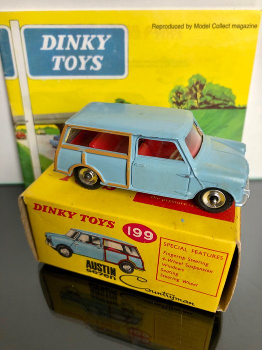 Preview of the first image of Dinky Toys - 1:43 - No. 199 Austin Seven Countryman - Mint in Box.