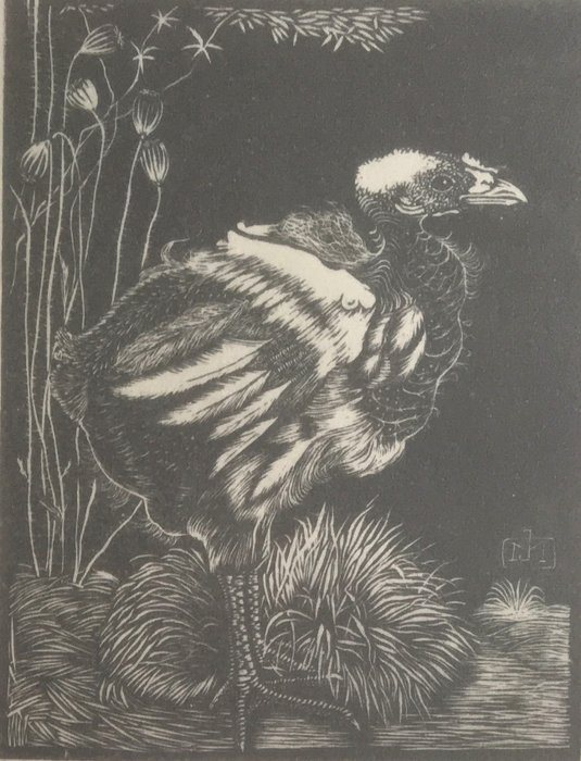 Preview of the first image of Jan Mankes (1889-1920), naar - Nestkuiken.