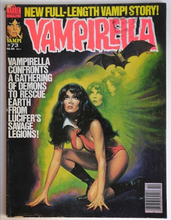 Image 2 of Vampirella - 2X Volumi Della Warren (Vampirella #73 + #78) - First edition - (1978/1979)