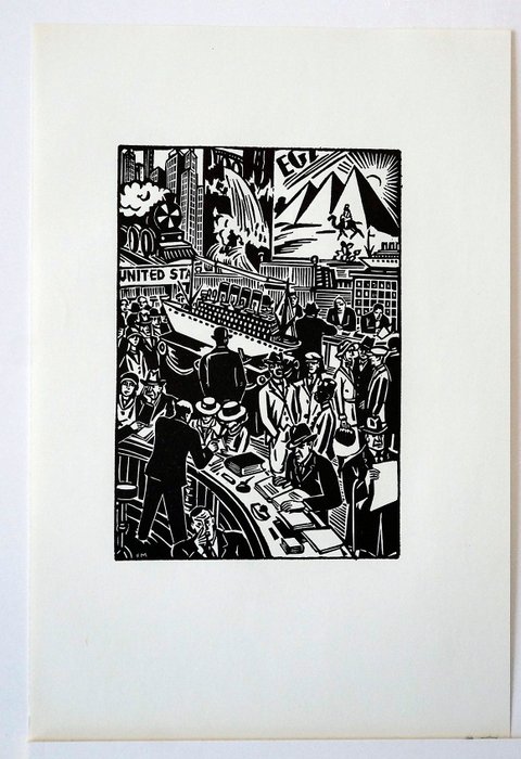 Image 3 of Frans Masereel (1889-1972) - Die Stadt (4)
