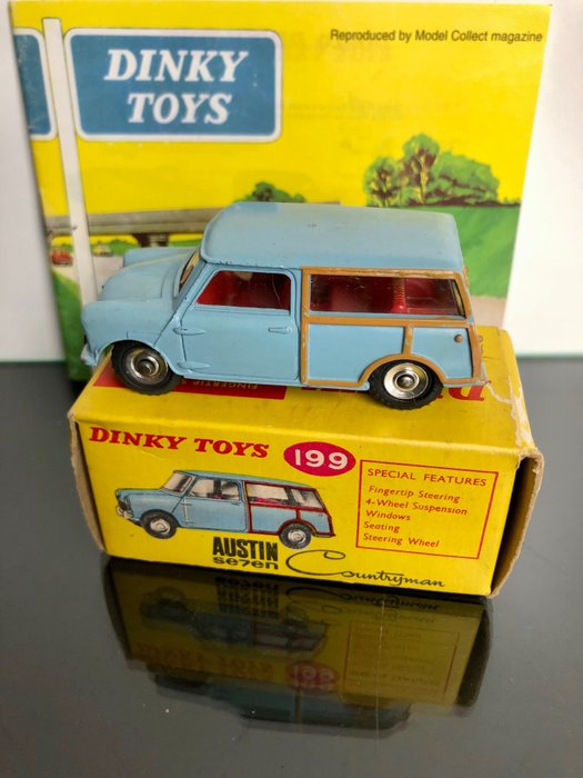 Image 2 of Dinky Toys - 1:43 - No. 199 Austin Seven Countryman - Mint in Box