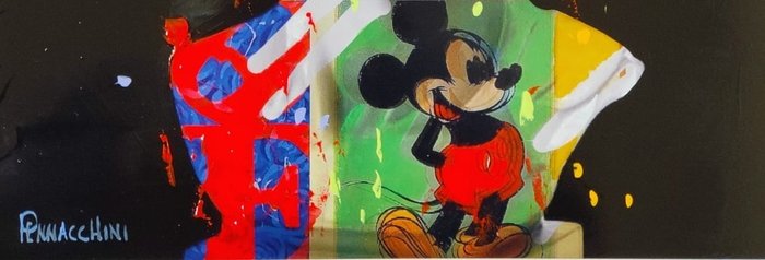 Image 3 of Massimo Pennacchini (1960) - David e Mickey Mouse