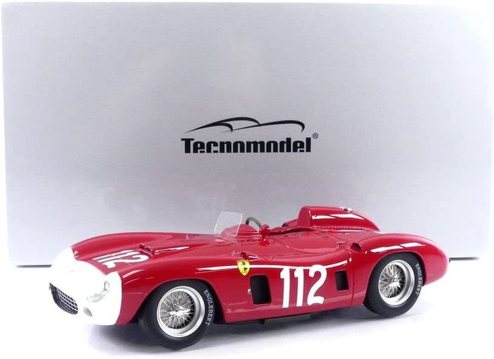 Image 2 of Tecnomodel Mythos - 1:18 - Ferrari 860 Monza #112 Targa Florio 1956 - Limited Edition of 115 pcs. (