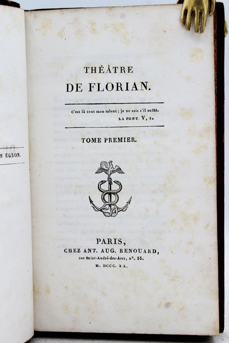 Image 3 of Florian - Le Théâtre de Florian - 1820