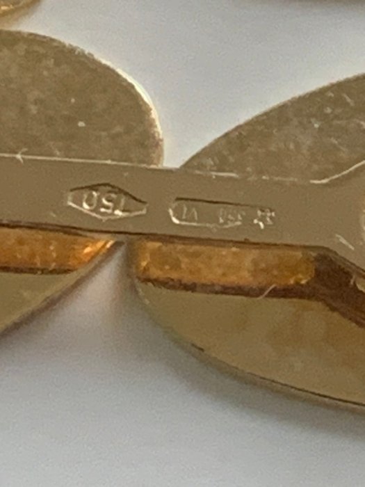 Image 3 of 18 kt. Gold - Cufflinks