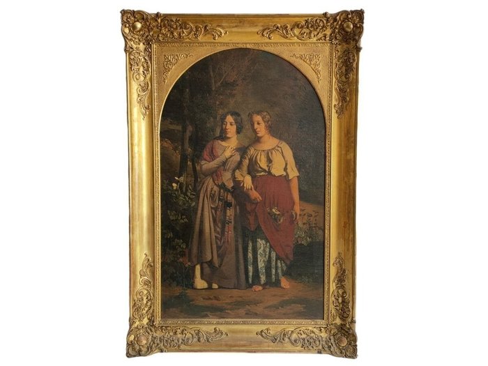 Image 2 of Jean Baptiste Barrelon (1818-1885) - The Milk Sisters