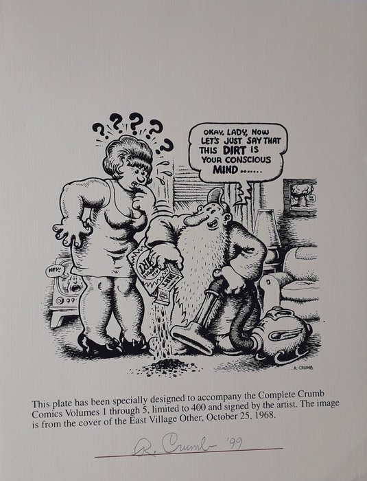 Image 3 of Crumb - Limited to 400 and signed by the artist - Loose page - First edition - (1999)