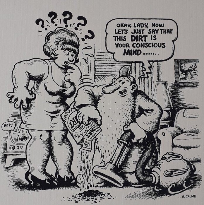 Preview of the first image of Crumb - Limited to 400 and signed by the artist - Loose page - First edition - (1999).