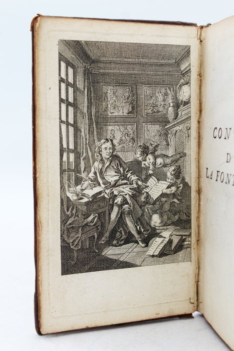 Preview of the first image of M. de La Fontaine - Contes et Nouvelles - 1743.