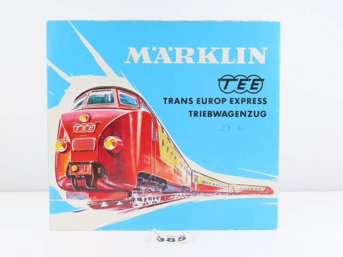 Image 3 of Märklin H0 - 3071 - Train unit - 3-piece train set TEE RAm/DE IV 'Edelweiss' - NS, SBB