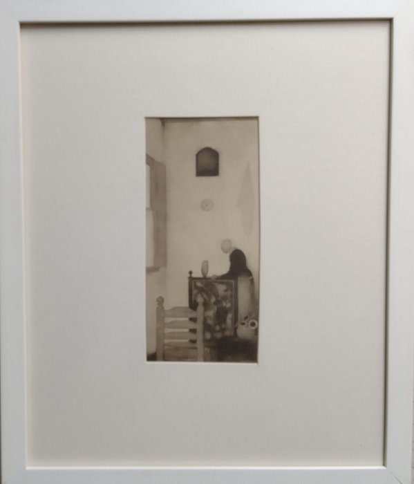 Image 3 of Jan Mankes (1889-1920), after - Meisje met uil