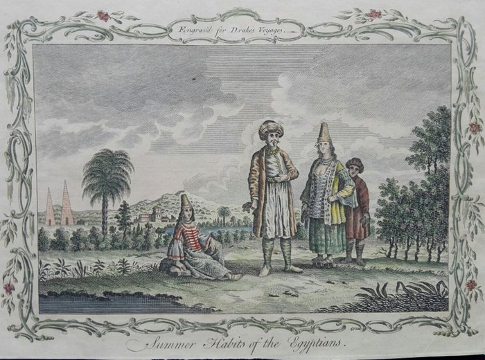Preview of the first image of Egypt, Summer Habits of the Egyptians; Edward Cavendish Drake - 1761-1780.
