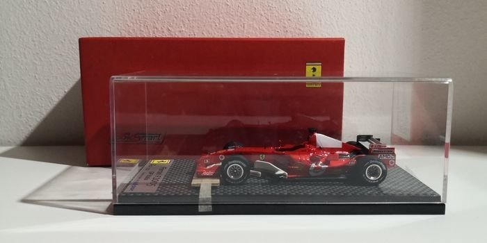 Look Smart 1:43 - 1 - Miniatura de carro de corrida - Ferrari F1 F2005 GP Italia Michael Schumacher - LS128A