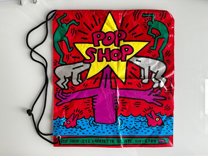 Image 2 of Keith Haring (1958-1990) - Pop Shop shopper