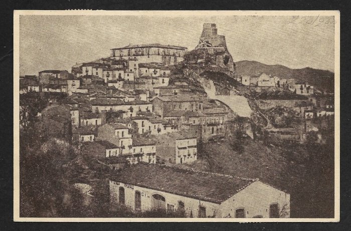 Image 3 of Italian Republic - Illustrated postcard of Stigliano – Florence with rare ‘Imperiale’ mixed postage