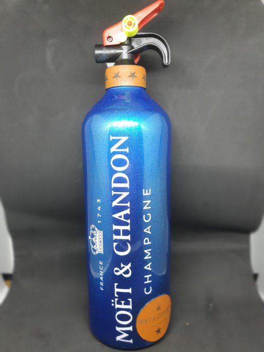Preview of the first image of Tox Art Laboratory - Moët & Chandon fire extinguisher.