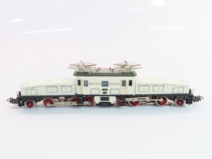 Märklin H0 – Uit set 31859 – Elektrische locomotief – Speciale editie Krokodil in het wit “150 Jaar Märklin” Ce 6/8 – New York Central